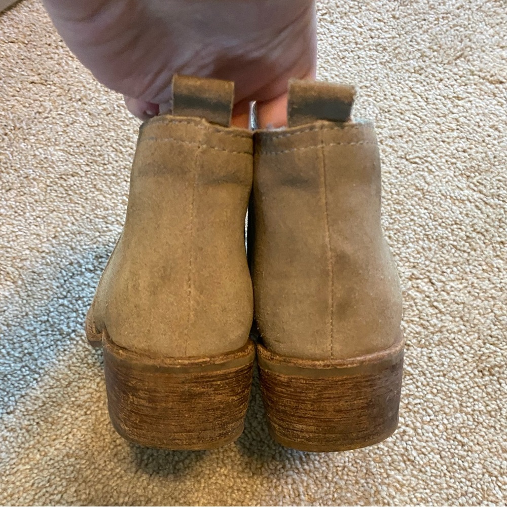 Leather Ankle Boots Made in Brazil Taupe 8 1/2 - Picture 12 of 16